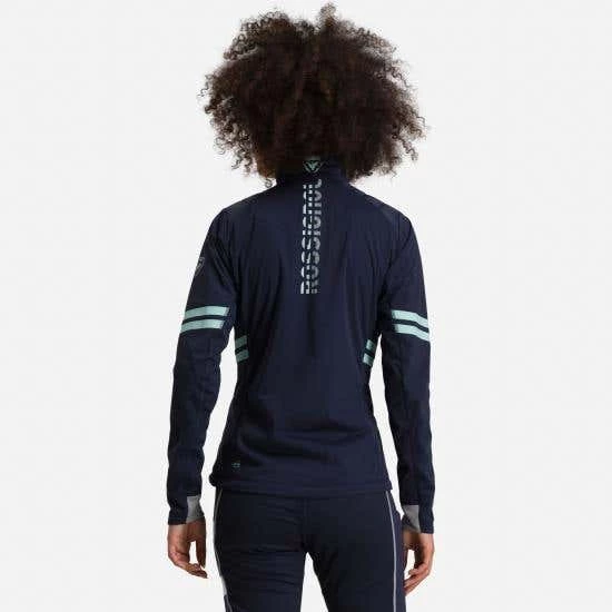 Rossignol Jackets Women's Poursuite Warm Nordic Ski Jacket BLUE - Image 3