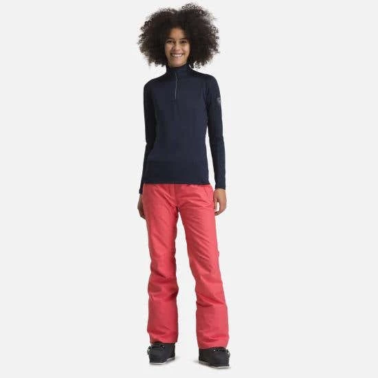 Rossignol T-Shirt & Tops Women's Classique 1/2 Zip Layer BLUE