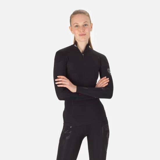 Rossignol T-Shirt & Tops Women's Infini Compression Race Top BLACK - Image 2