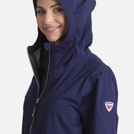 Rossignol Jackets Women's Covariant Rain Jacket BLUE - Image 4
