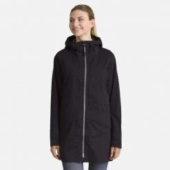 Rossignol Jackets Women's Covariant Rain Jacket BLACK