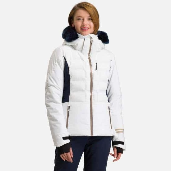 Rossignol Jackets Women's Depart Ski Jacket WHITE - Image 3