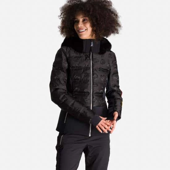 Rossignol Jackets JCC Women's Twins Down Jacket BLACK - Image 2