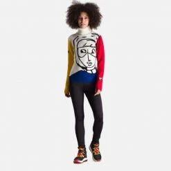 Rossignol T-Shirt & Tops JCC Women's Snow Roll Neck Sweater MULTI
