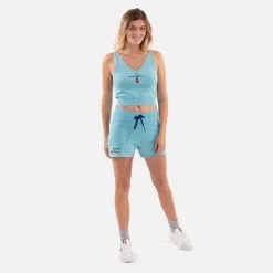 Rossignol T-Shirt & Tops Women's JCC Cropped Top BLUE