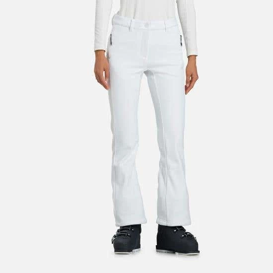 Rossignol Women's Soft Shell Ski Pants WHITE - Image 3