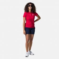 Rossignol T-Shirt & Tops Women's Logo Polo RED