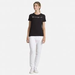 Rossignol T-Shirt & Tops Women's Logo Tee BLACK