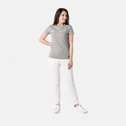 Rossignol T-Shirt & Tops Women's Logo Tee GREY