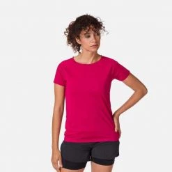 Rossignol T-Shirt & Tops Women's Tech Tee PINK PURPLE