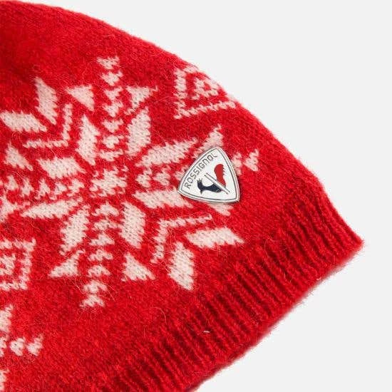 Rossignol Hats - Headwear & Scarves Women's Snowflake Beanie RED - Image 2