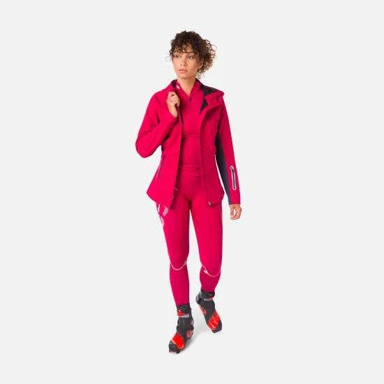 Rossignol Jackets Women's Soft-Shell Jacket PINK PURPLE