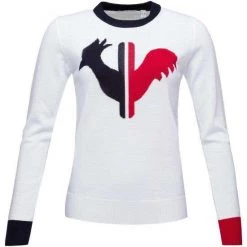 Rossignol T-Shirt & Tops Women's Alya Round Neck Sweater WHITE