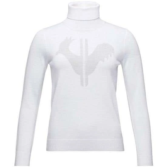 Rossignol T-Shirt & Tops Women's Classique Roll Neck Sweater WHITE - Image 2