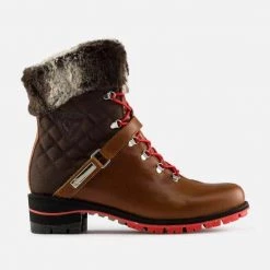 Rossignol Women's 1907 Megeve Light Brown Boots GREY